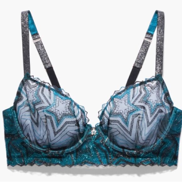 Fenty shining star unlined demi bra - Picture 1 of 7